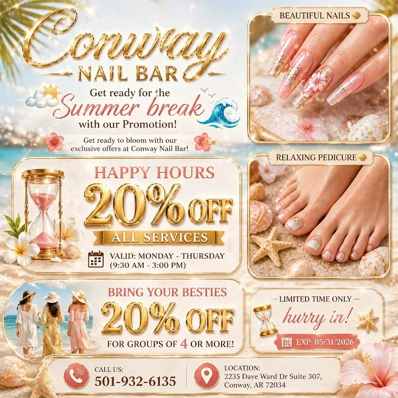 Conway Nail Bar — Nail salon in Conway